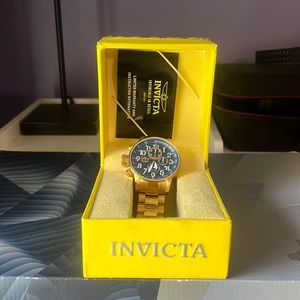 Invicta watch gold